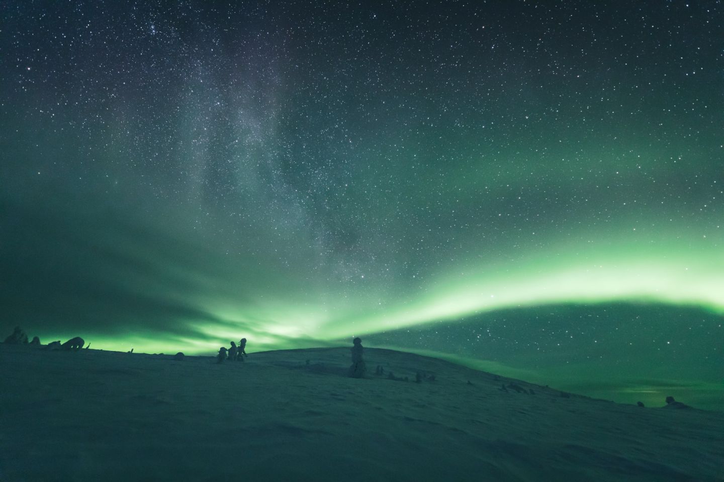 Northern Lights ... the perfect reason to slow down and enjoy your travel to Finnish Lapland