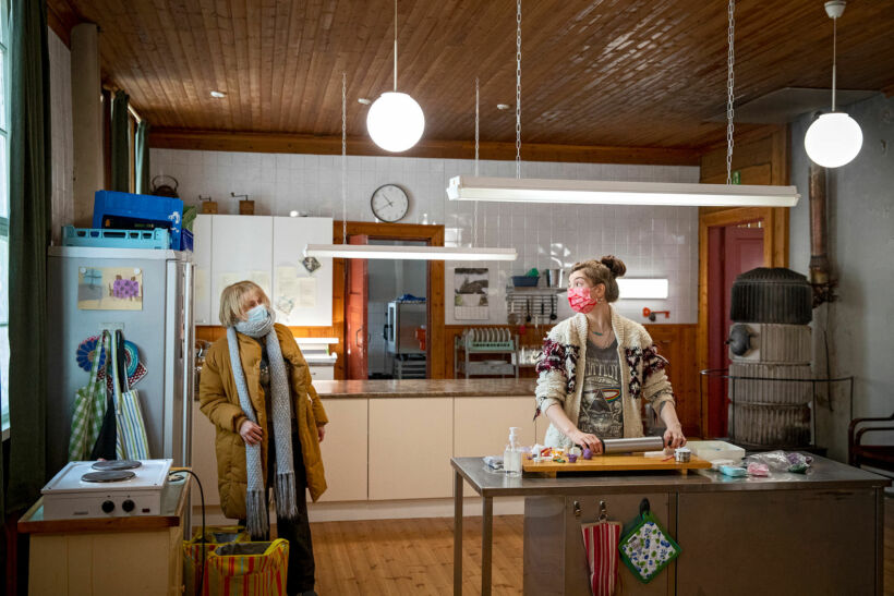 Making of Huonot Naiset, filmed in Finnish Lapland