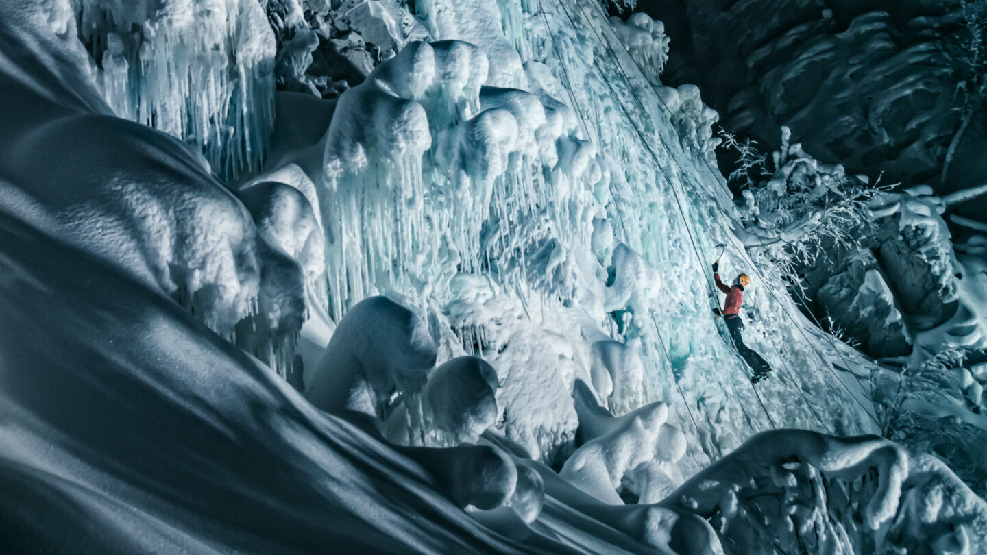 Arctic adventure - Ice climbing with Bliss Adventures in Pyhä, Finland