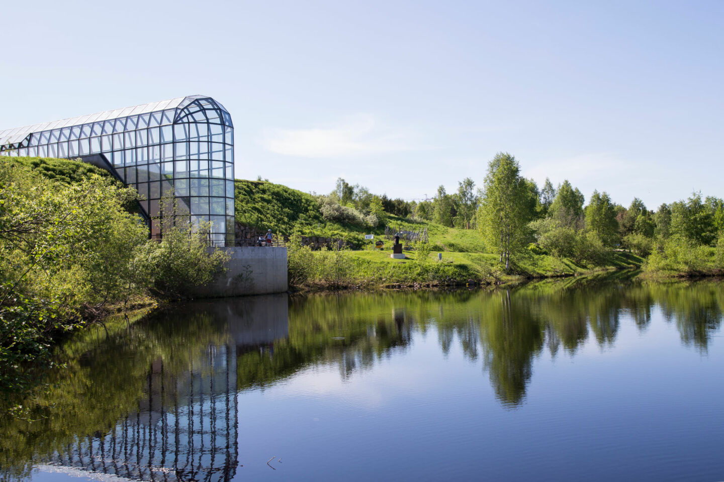 The Arktikum Science Museum and Arctic Center in Rovaniemi, Finland