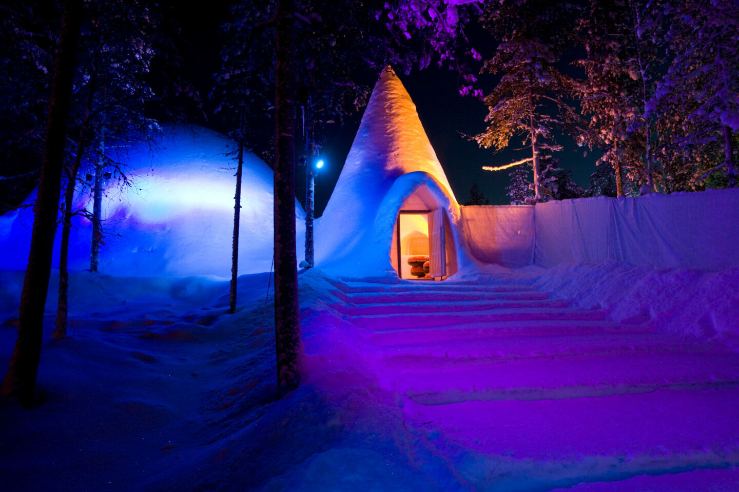 Snowman World at Santa Claus Village in Rovaniemi, Finland