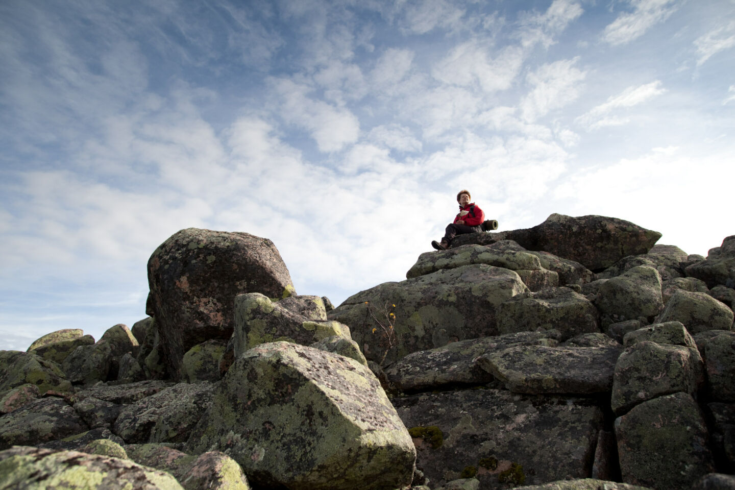 Summer on the rocks in Salla, FInland