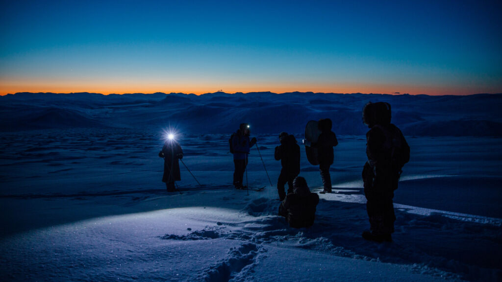 Flatlight filmed an episode of the series Metsien kätkemä by Yle in Enontekiö, Lapland.