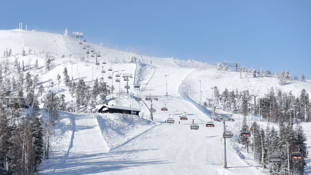 Pyhä Ski Resort in Pelkosenniemi, Lapland