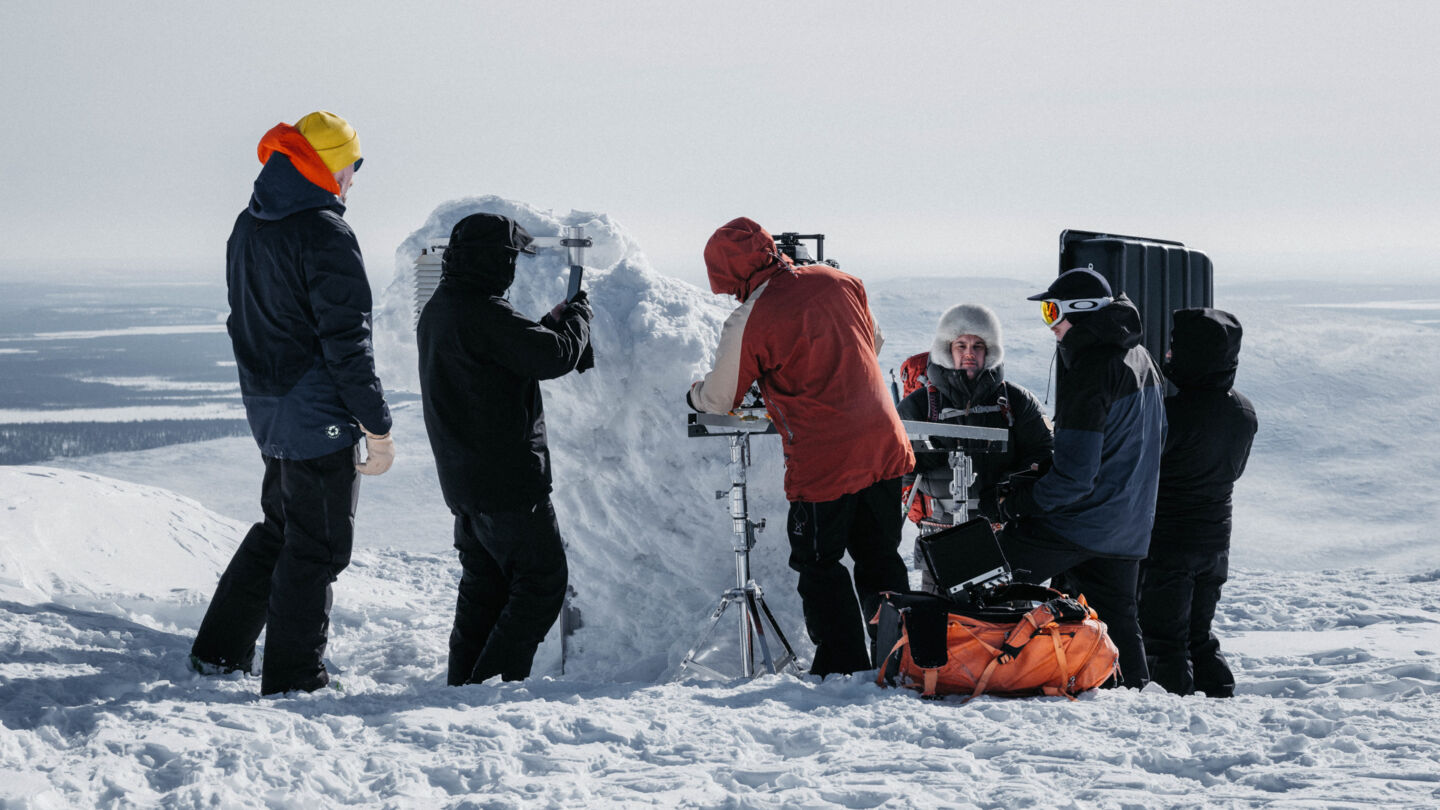 Flatlight filmed for Business Lapland marketing campaign in the Pyhä-Luosto National Park in Lapland.