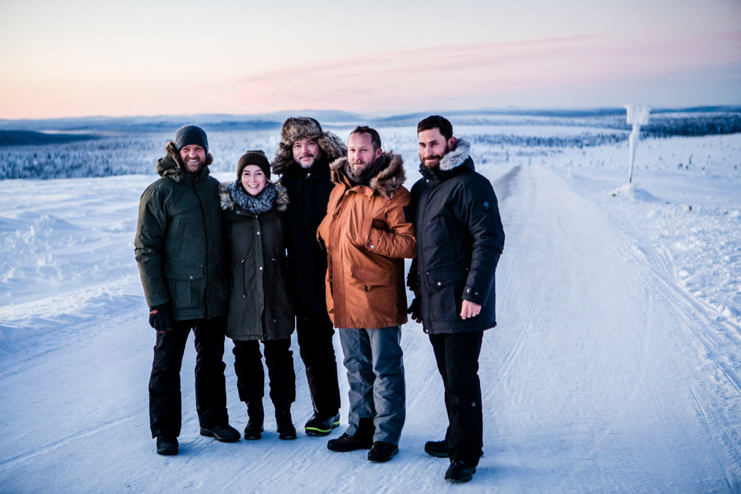 Filming on the fells for Arctic Circle in Finnish Lapland