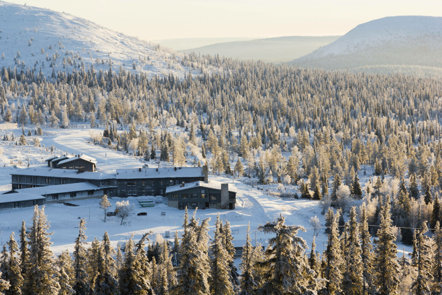 Wilderness accommodation in Muonio, Finland