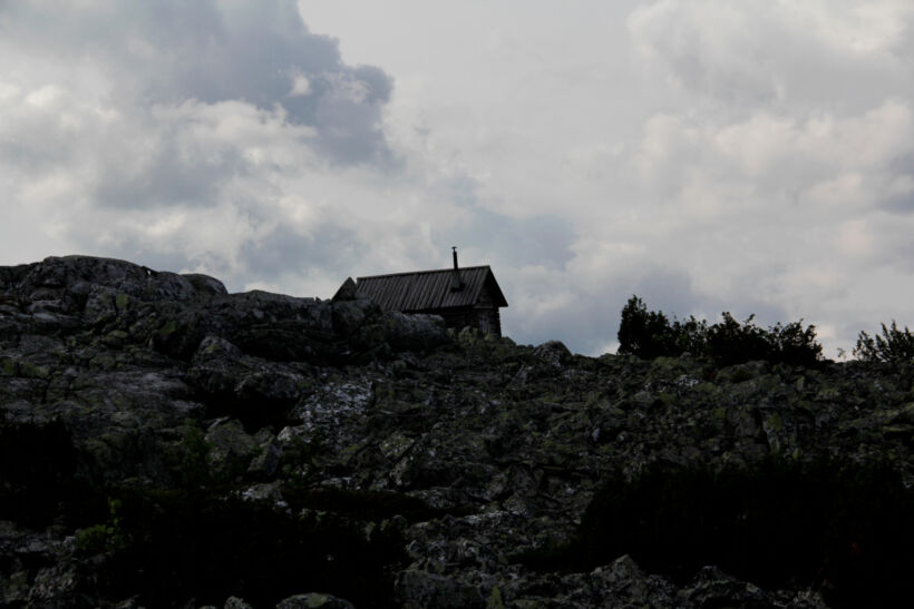 The summer lodge on the stone field at Nivatunturi (Savukoski), a Lapland filming location