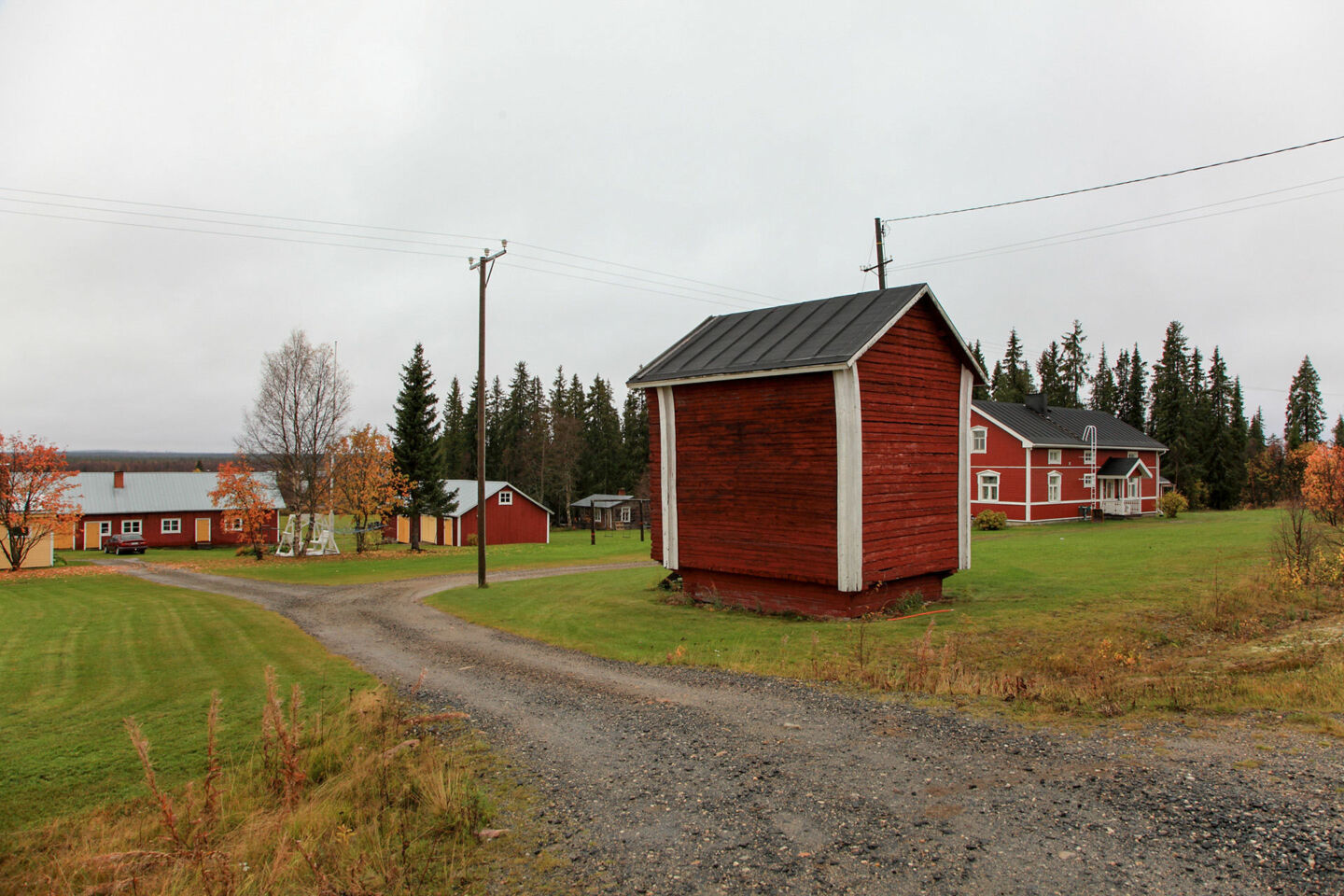 Countryside in Muonio, a Finnish Lapland filming location