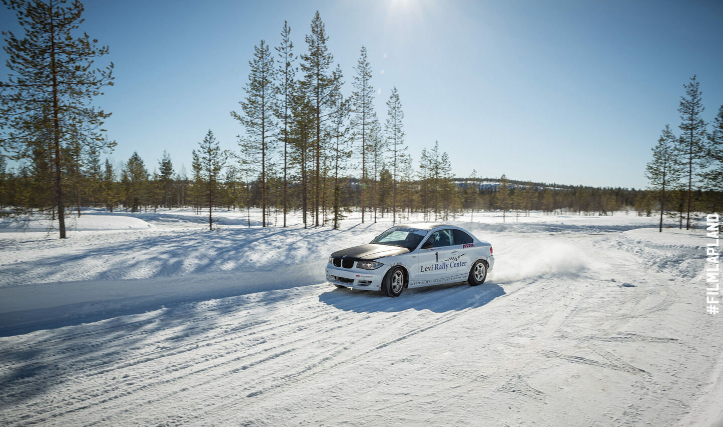 Snow castles, igloos, ice tracks and more, a feature of Finnish Lapland filming locations