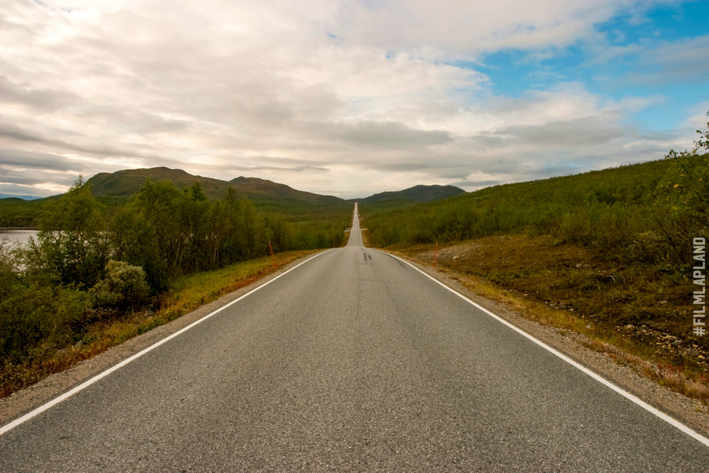 Roads & bridges in Enontekiö, accessible all-winter long, a feature of Finnish Lapland filming locations