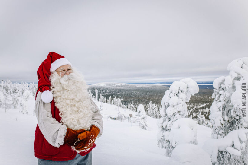 Christmas and Santa Claus, a feature of filming locations in Finnish Lapland