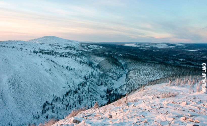 Arctic wilderness in Pelkosenniemi, a feature of Finnish Lapland filming location