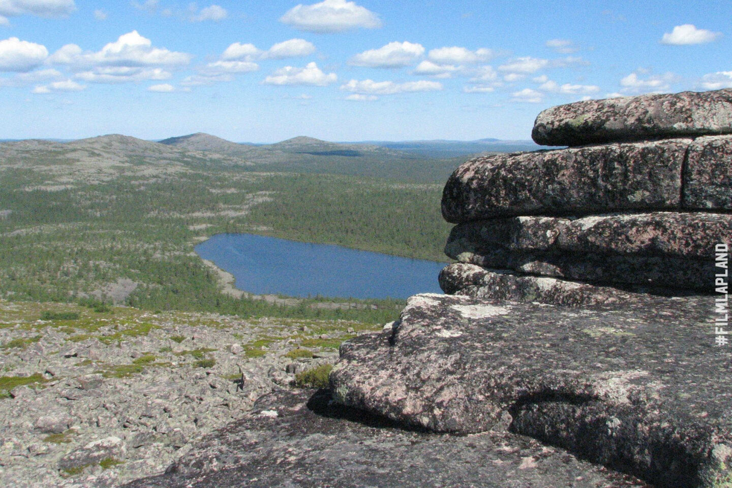 Arctic wilderness in Inari, a feature of Finnish Lapland filming location