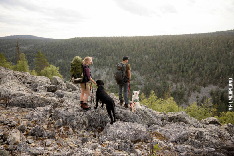 Hiking Savukoski in summer, a Finnish Lapland filming location
