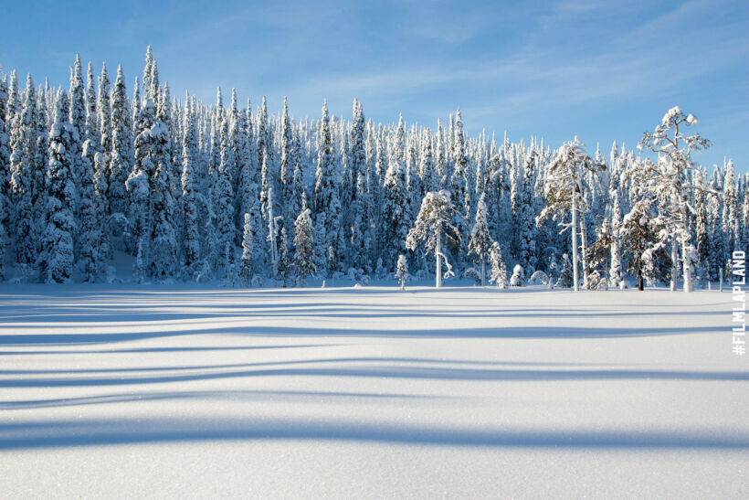 Arctic wilderness, a feature of Finnish Lapland filming location