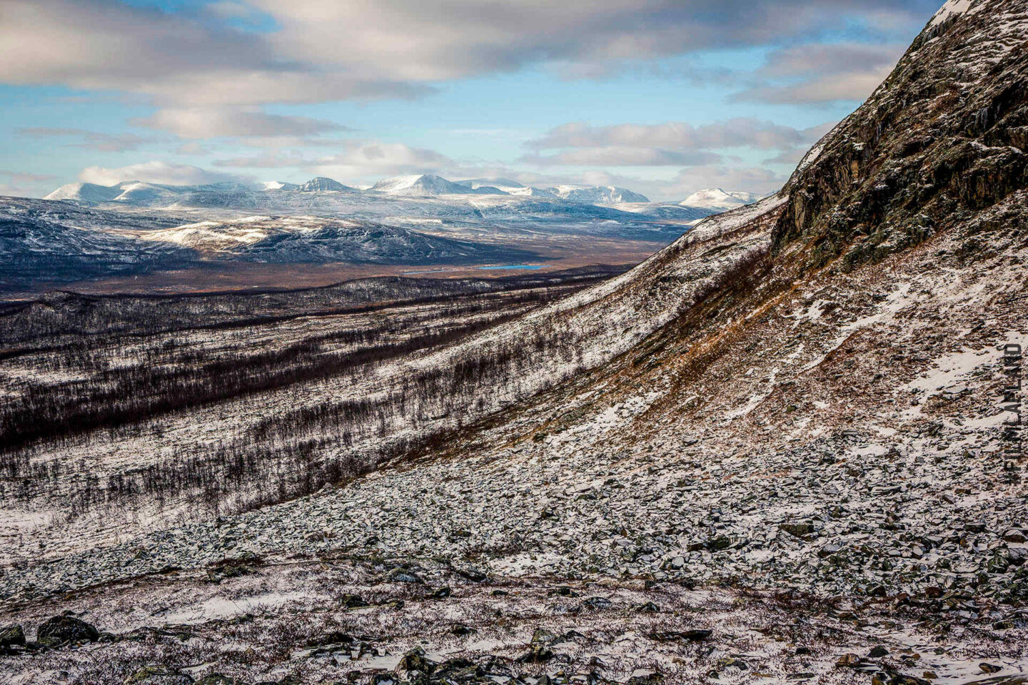 Arctic wilderness in Enontekiö, a feature of Finnish Lapland filming location