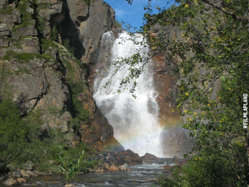 Rivers and lakes, a feature of Finnish Lapland filming locations