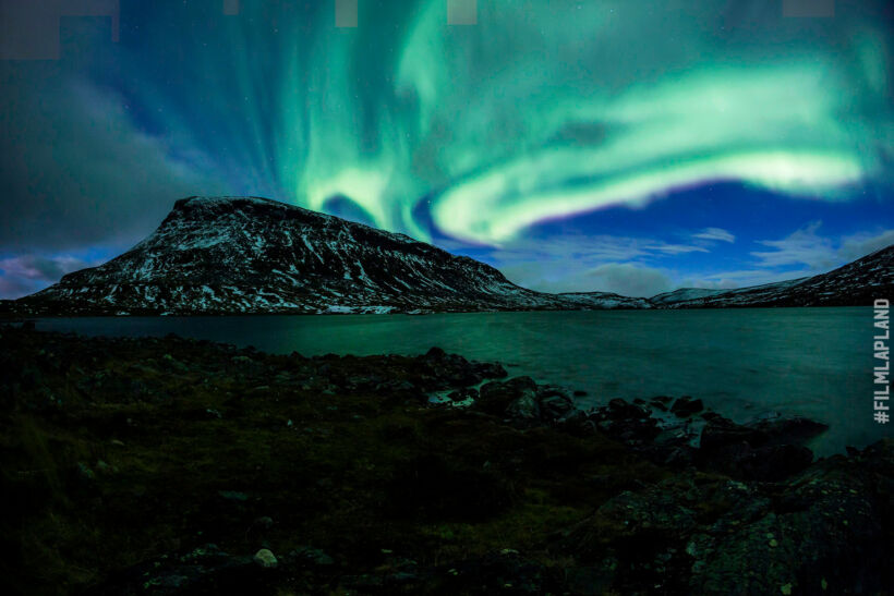 Northern Lights over Kilpisjärvi in Enontekiö, a Finnish Lapland filming location feature