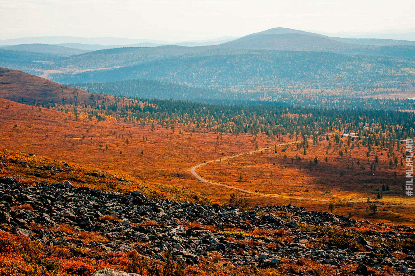 Arctic wilderness in Muonio, a feature of Finnish Lapland filming location