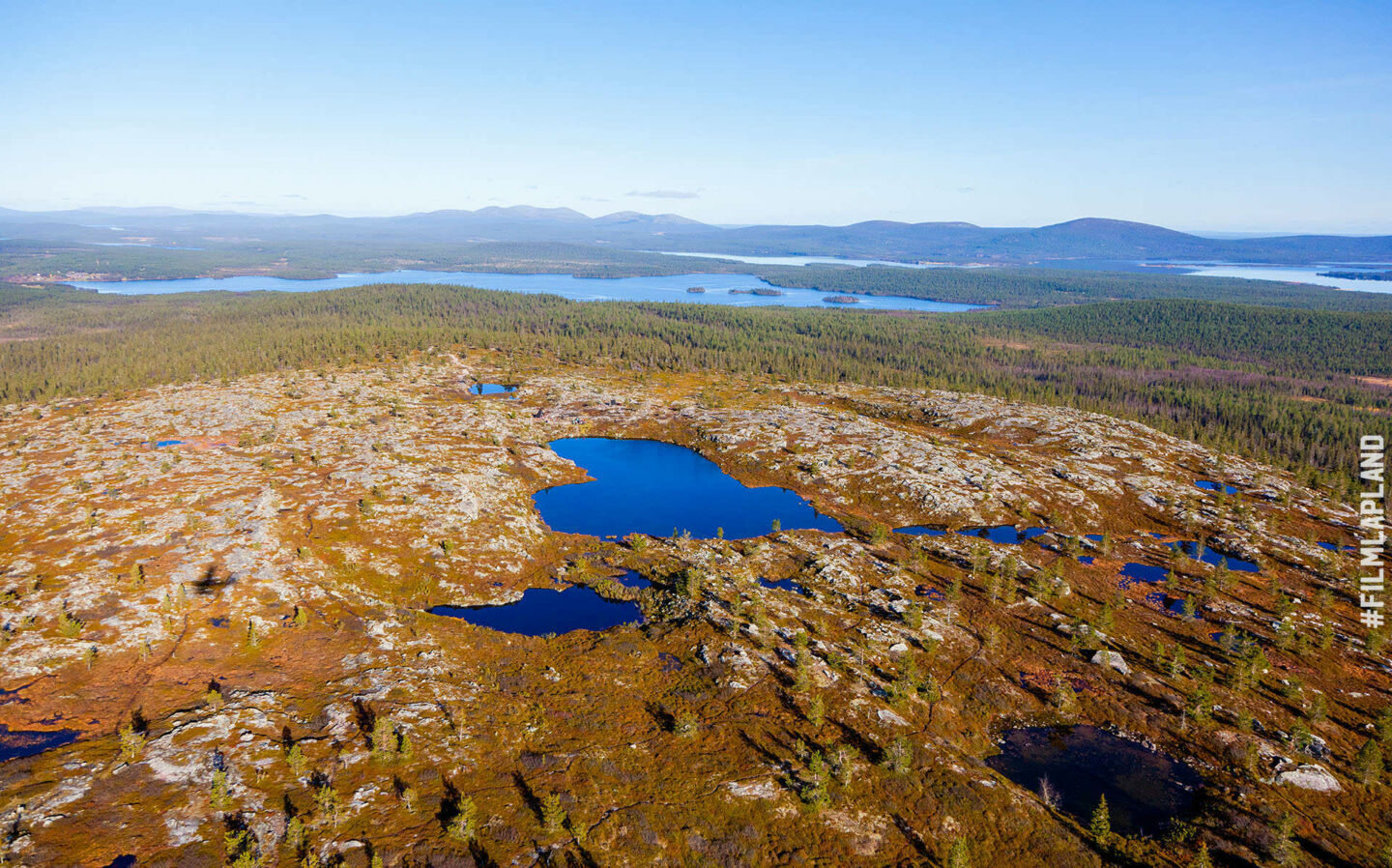 Arctic wilderness in Muonio, a feature of Finnish Lapland filming location