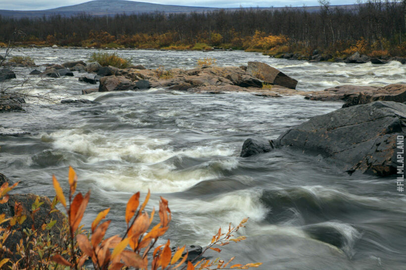 Rivers and lakes, a feature of Finnish Lapland filming locations