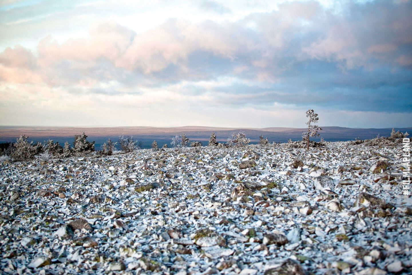 Arctic wilderness in Pelkosenniemi, a feature of Finnish Lapland filming location