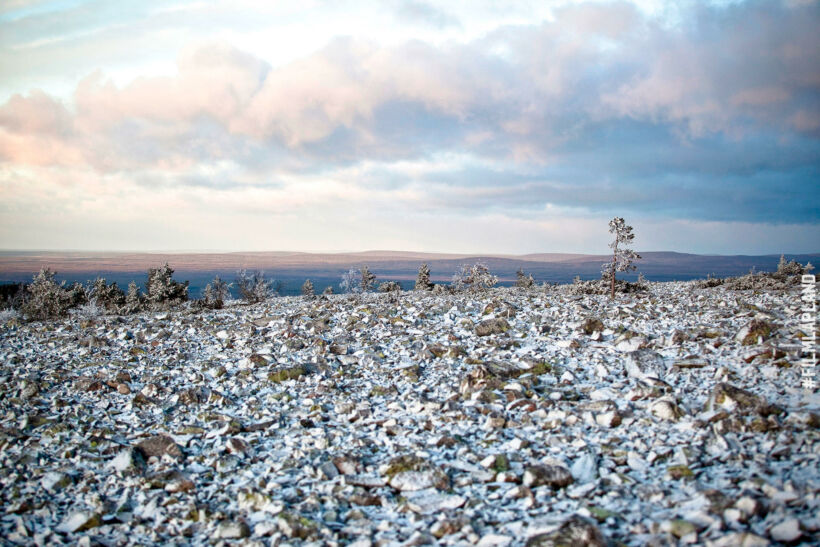 Arctic wilderness in Pelkosenniemi, a feature of Finnish Lapland filming location