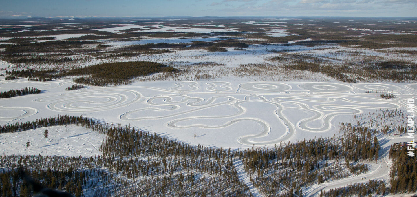 Snow castles, igloos, ice tracks and more, a feature of Finnish Lapland filming locations