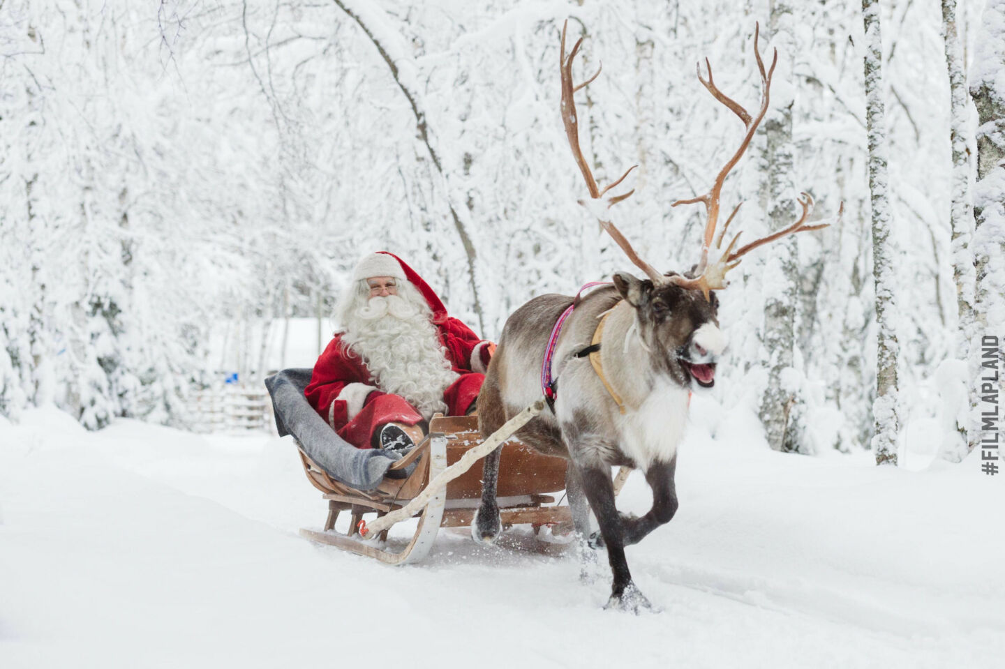 Christmas and Santa Claus, a feature of filming locations in Finnish Lapland