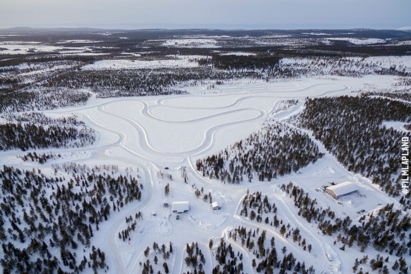 Snow castles, igloos, ice tracks and more, a feature of Finnish Lapland filming locations