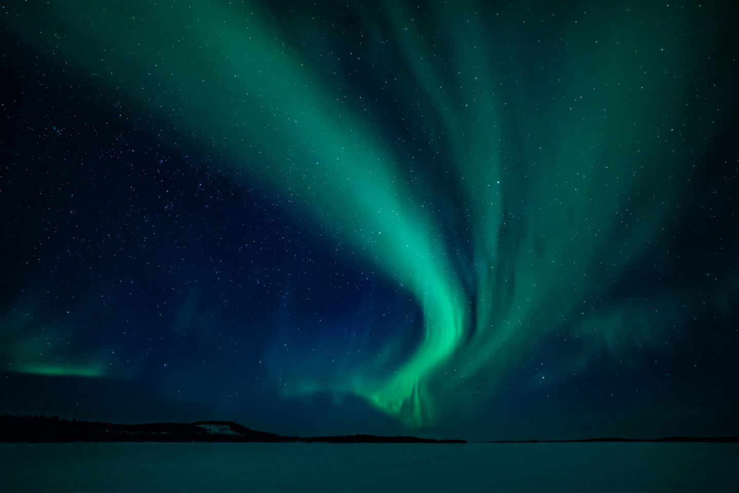 Filming Northern Lights? You can't do better than the auroras above Finnish Lapland