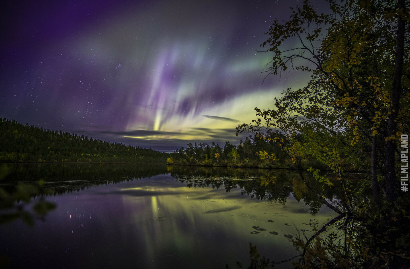 Filming Northern Lights? You can't do better than the auroras above Finnish Lapland