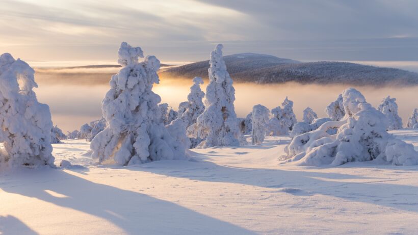 Levi Lapland at winter time