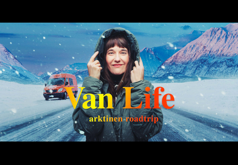 Van LIfe filmed in Finnish Lapland filming locations