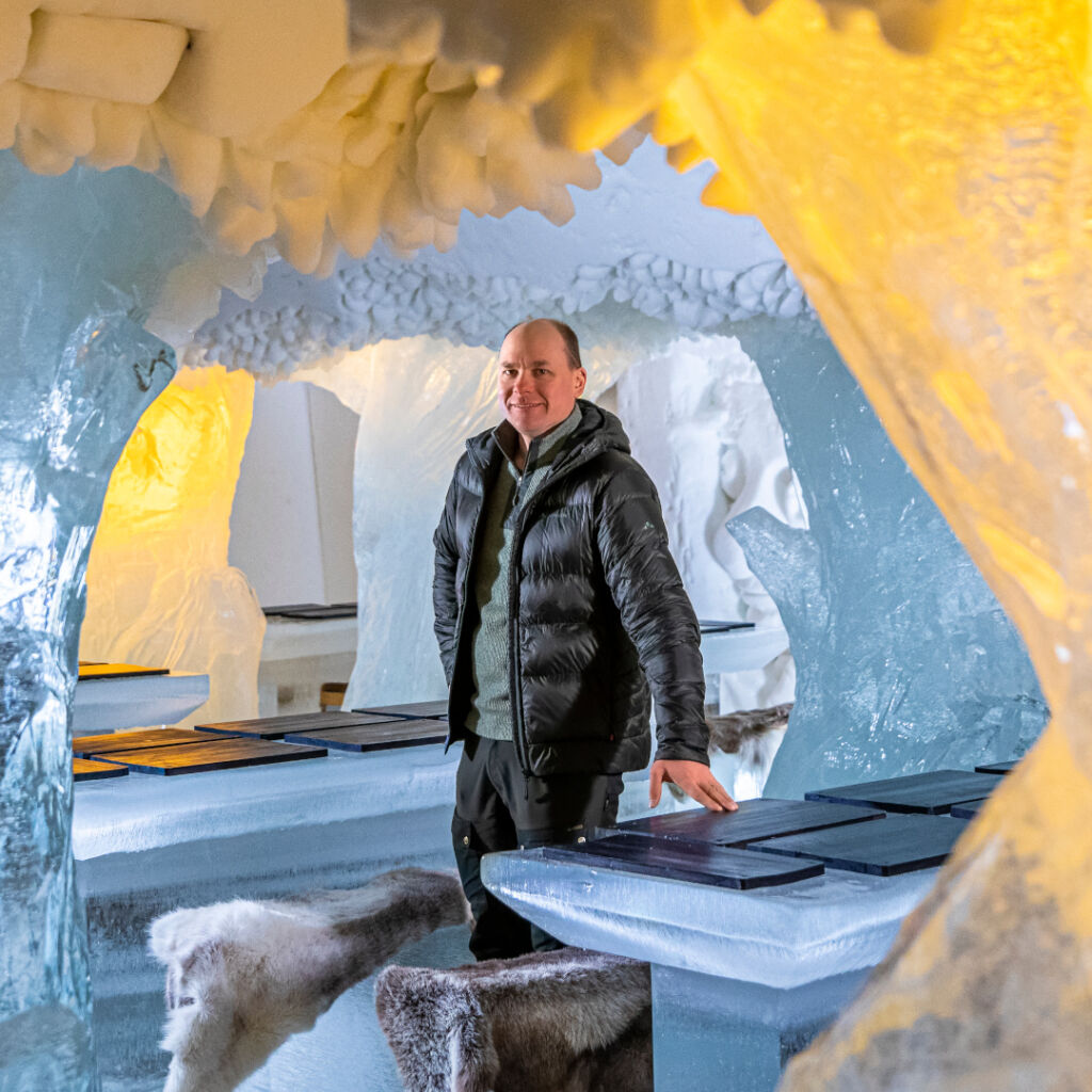 Ville Haavikko of Lapland Hotels SnowVillage, a Finnish Lapland filming location
