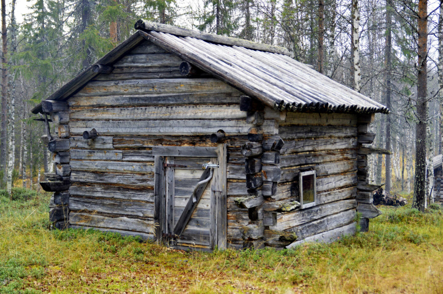 Arctic homestead at Tarkkala Wilderness Estate in Savukoski, a Finnish Lapland filming location